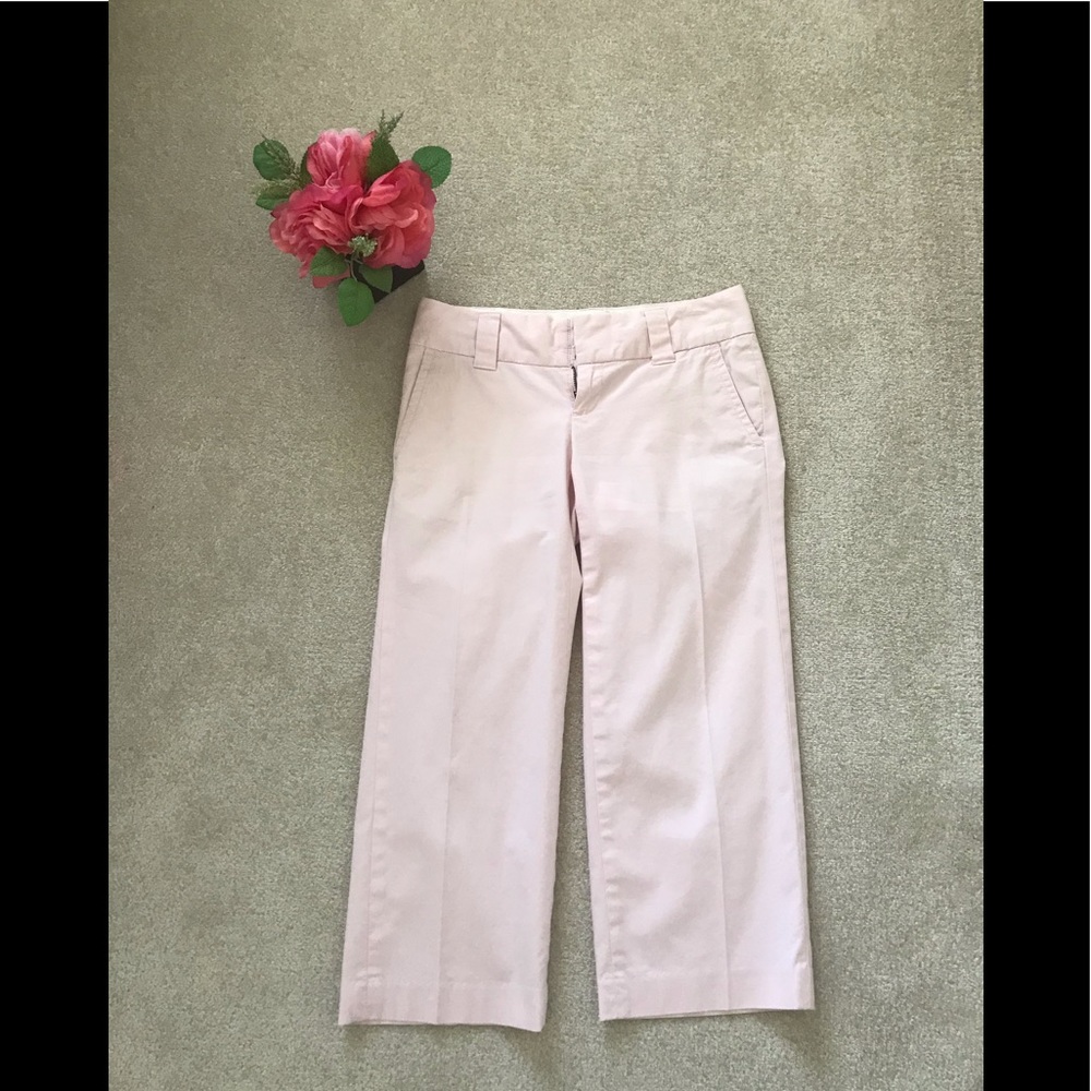 Banana Republic Light Pink Capris Size 0